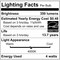 Satco 4w G16.5 Globe Filament LED 4000K Medium Base Dimmable - 40w equiv